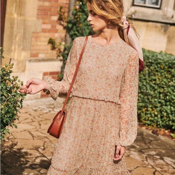 Sezane Dresses Sezane Floral Dress Poshmark